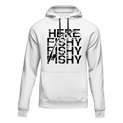 Here Fishy Fishy Unisex Hoodie