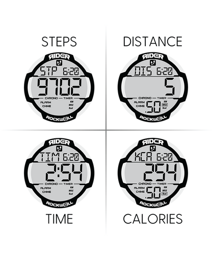 Coliseum Fit™ Assault - White Edition (Phantom Black) Watch