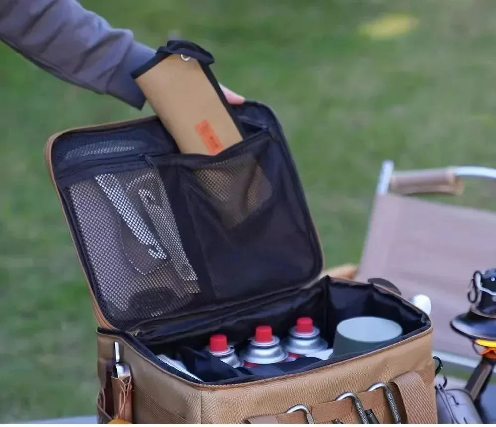 Outdoor Storage Bag 30-42L Large Capacity Folding Storage Box Picnic Camping Equipment Storage Box Portable Waterproof Handbag