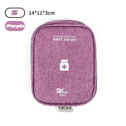 Home First Aid Kit Large Capacity Empty Medicine Storage Bag Portable Travel Medicine Box Survival Bag Emergency Bag For Car