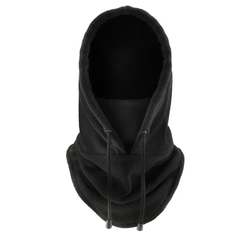 Fashionable Warm Hat Winter Men's and Women's Hats Waterproof and Warm Wool Balaclava Hat Hooded Neck Warm Hiking Scarf