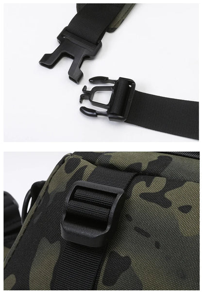 Fishing chest waist bag tactical outdoor tourism sports fishing bait bag hunting camping hiking bicycle bag mountaineering