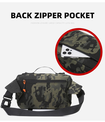 Fishing chest waist bag tactical outdoor tourism sports fishing bait bag hunting camping hiking bicycle bag mountaineering