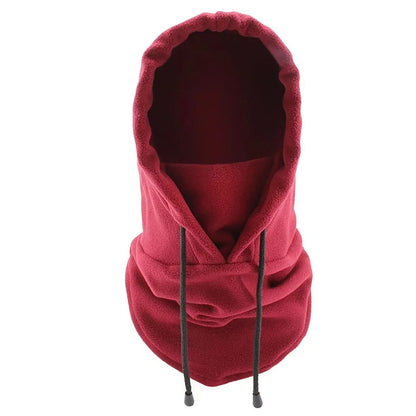 Winter Men's and Women's Hats Fashion Warm Hats Waterproof Warm Wool Balaclava Hats Hooded Neck Warm Hiking Scarves