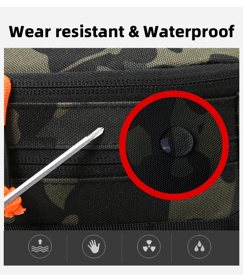 Fishing chest waist bag tactical outdoor tourism sports fishing bait bag hunting camping hiking bicycle bag mountaineering