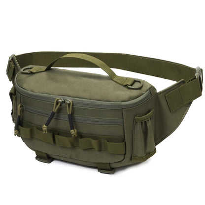 Fishing chest waist bag tactical outdoor tourism sports fishing bait bag hunting camping hiking bicycle bag mountaineering