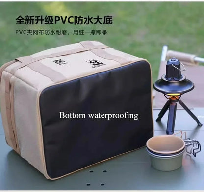 Outdoor Storage Bag 30-42L Large Capacity Folding Storage Box Picnic Camping Equipment Storage Box Portable Waterproof Handbag