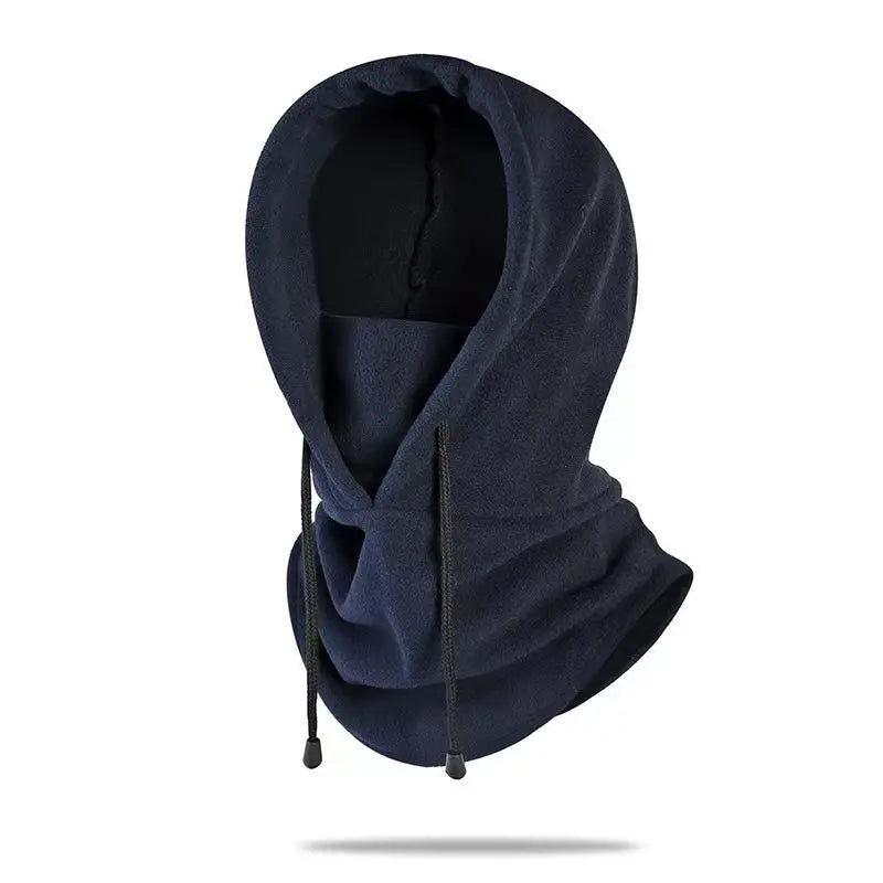 Winter Men's and Women's Hats Fashion Warm Hats Waterproof Warm Wool Balaclava Hats Hooded Neck Warm Hiking Scarves