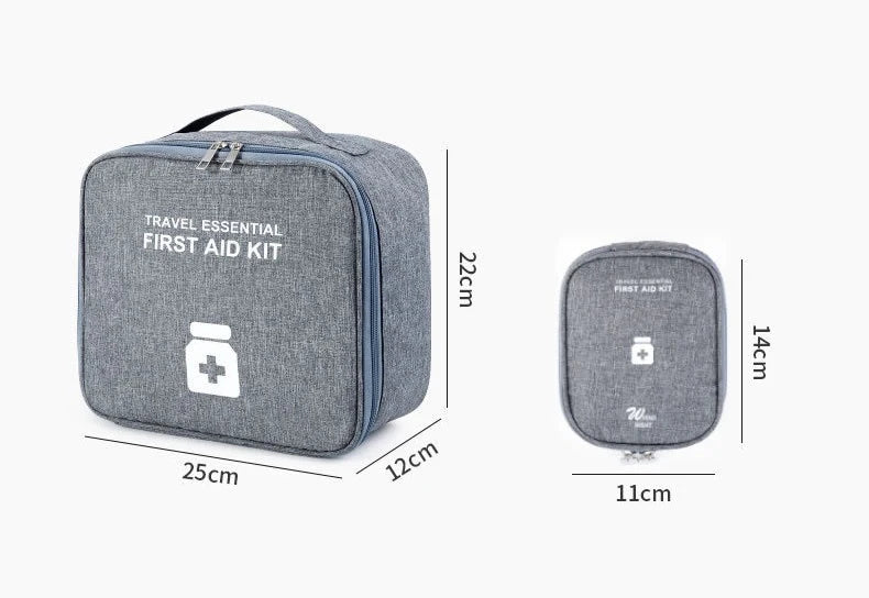 Home First Aid Kit Large Capacity Empty Medicine Storage Bag Portable Travel Medicine Box Survival Bag Emergency Bag For Car